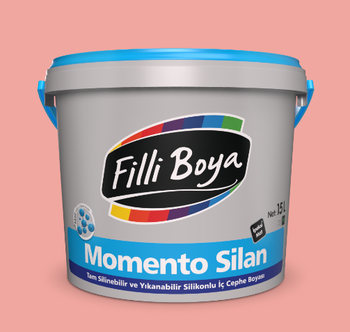 Filli Boya Momento Silan Silikonlu İç Cephe Boyası 2.5 Lt - Mercan