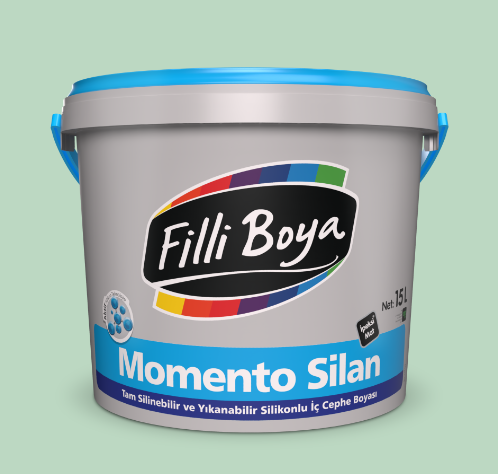 Filli Boya Momento Silan Silikonlu İç Cephe Boyası 15 Lt - Fesleğen