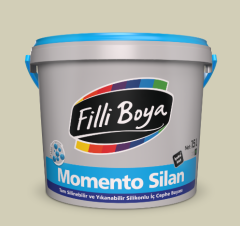 Filli Boya Momento Silan Silikonlu İç Cephe Boyası 2.5 Lt - Haki
