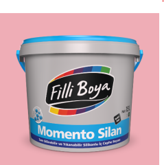 Filli Boya Momento Silan Silikonlu İç Cephe Boyası Gül Pembe - 15 Lt