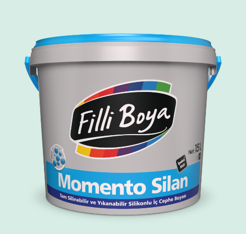 Filli Boya Momento Silan Silikonlu İç Cephe Boyası Nil Yeşili - 15 Lt